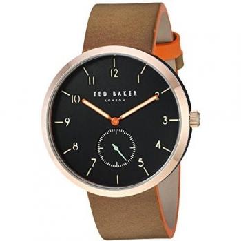 Ted Baker Men's Analog Quartz Watch with Leather Strap TE50011006