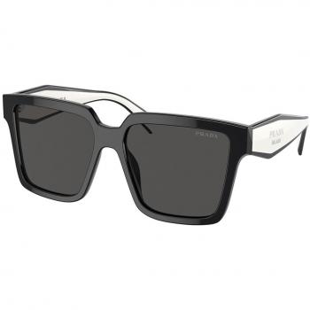 Prada PR 24ZSF Asian Fit Women's Sunglasses Black Size 57