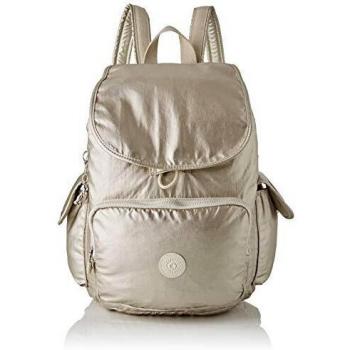 Kipling - City Pack, Mochilas Mujer, Dorado