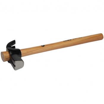 Martillo de uña con mango de madera hickory cónico 550g 521-81-2 irimo