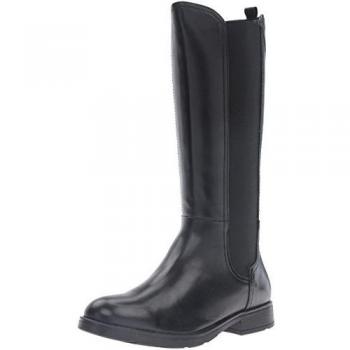 Geox J64D3C043NHC9999 - Botas altas para niñas, color Negro