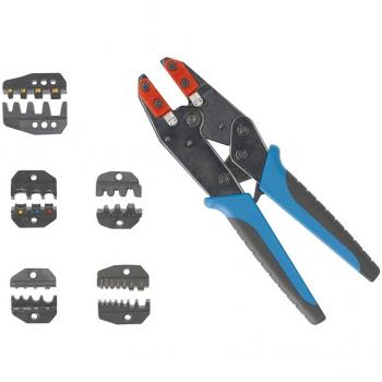 Alicate para engastar con 5 bocas intercambiables 630-5hd-4 Irimo