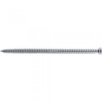 Tornillo de Cabeza Avellanada para Premarcos 7.5 mm x 72 mm, Cincado, 100 Unidades