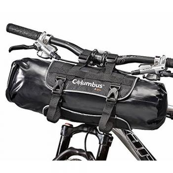 Columbus Handlebar Bag 10 L - Bolsa para Manillar de bicileta, Unisex, Negro -