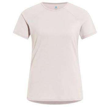 Camiseta de Manga Corta Odlo Active 365 para Mujer, Silver Cloud Melange, Talla Extra-Small
