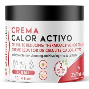 Gel Crema Anticelulítico Quema Grasa Reafirmante Corporal Termoactivo con Guaraná y Centella Asiática, 300ml