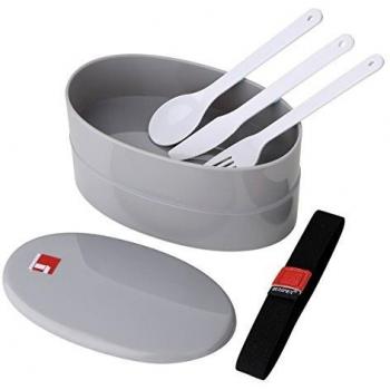 Bergner Walking Business Set Hermético 2 Capas, Gris, 10x17x10 cm
