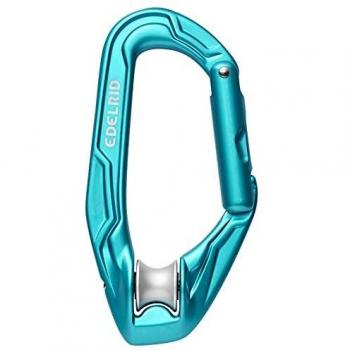 Mosquetón Edelrid Axiom Plateado para Escalada y Protección contra Caídas Unisex