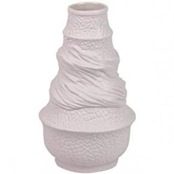 Florero Decorativo de Cristal 24x9x24 cm - Adorno para el Hogar