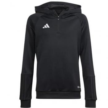Adidas Tiro 23 Competition Kids Black Hoodie Size 9-10 Years Unisex