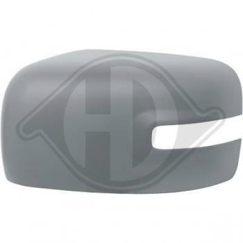 Cubierta de retrovisor exterior DIEDERICHS 2660229 - Compatible con vehículos específicos, fabricada en plástico resistente, diseño aerodinámico, fácil instalación, color negro