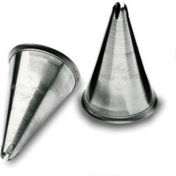 Lacor - 68980 - Pack 6 Boquillas Rosa Inox. 10cm