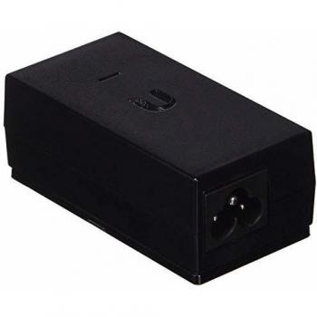 Ubiquiti Networks 24V Gigabit PoE Adapter Injector, 12W, Wall-Mountable, Fast Ethernet Compatible (POE-24-12W-G) - Black