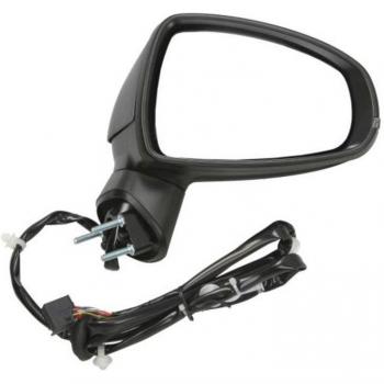 Retrovisor exterior BLIC 5402-25-044368P derecho con carcasa negra, ajuste manual, calefacción integrada y cristal convexo