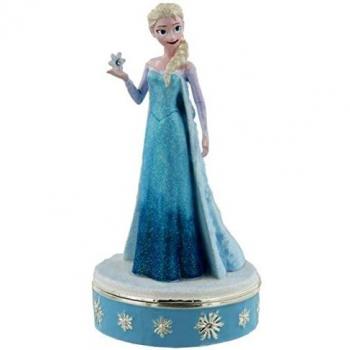 Caja de Secretos de Metal Emaillado con Strass Elsa de Disney