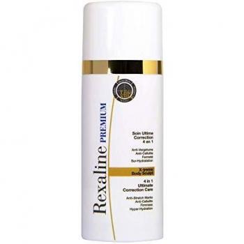 Rexaline - X-treme Body Sculpt - Tratamiento Ultimo De Corrección 4 En Corporal Antienvejecimiento Con Ácido Hialurónico - Crema Corporal - Crema Anti Celulitis Y Estrías - 50 Ml, Almond