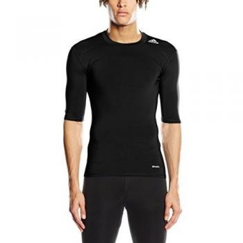 adidas TF Base SS - Camiseta para hombre, talla L, color negro