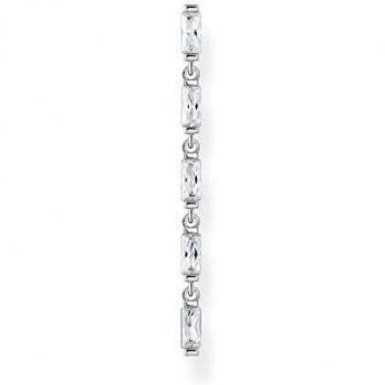 THOMAS SABO Baguette Zirconia Single Drop Earring H2184-051-14