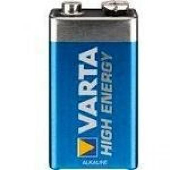 Pila Alcalina 9V de 200 mAh para Uso Doméstico (1 Unidad)