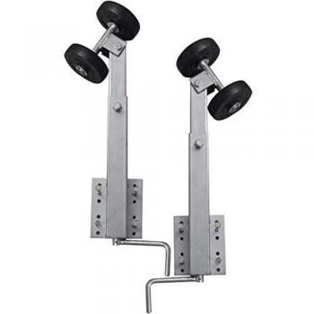 vidaXL Soportes con Rodillos de Remolque de Embarcaciones 59-84 cm Apoyo Barca