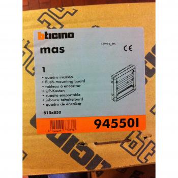 Placa Modular Empotrable Bticino 120 Módulos SDX-I IP43 94550I
