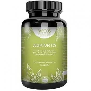 ADIPO VECOS 60 Cápsulas. Quemador de grasa abdominal. DETOX - VIENTRE PLANO - Pérdida de peso 100% NATURAL