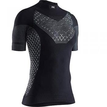X-Bionic Camiseta M/C Twyce G2 Run Mujer Shirt, Negro