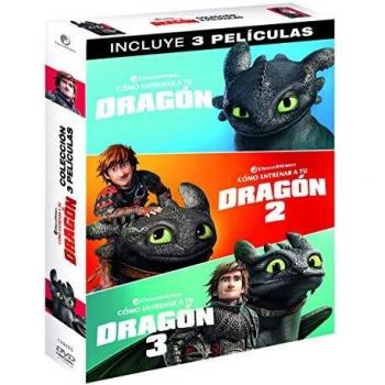 Pack 1 + 3: Cómo Entrenar A Tu Dragón [DVD]