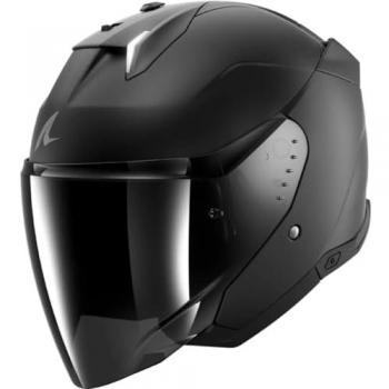 Casco Jet Shark SKWAL i3 Negro Mate Edición Dark Shadow Talla L