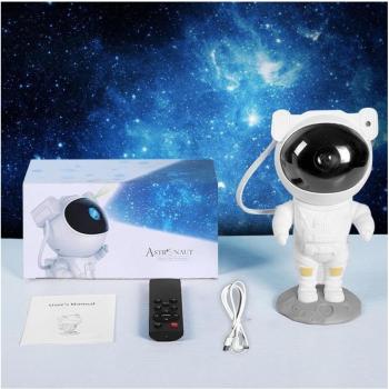 Proyector de Estrellas y Galaxias Astronauta con Efectos 360 Grados y Luz Nocturna