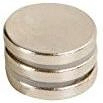 Imán de Metal Velleman ø18 X 3mm - 3 Uds. Potente y Duradero