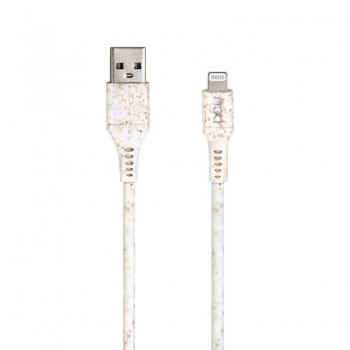 Cable USB a Lightning para iPhone/iPad ECO Friendly 1.5m Natural