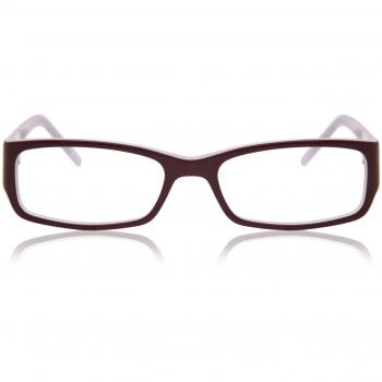 Gafas Anti-Azules Rectangle Montuta Completa Plástico Purple Armazones para Mujer - SmartBuy Collection