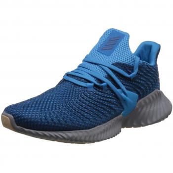 adidas Alphabounce Instinct M, Zapatillas de Running para Hombre, Azul Legend Marine/Shock Cyan, 46 EU