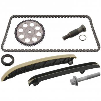 febi bilstein 104259 Juego Control para árbol de levas con rieles deslizantes y Tensor de Cadena
