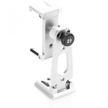 Adaptador de Trípode Pocket para Smartphone Benro MeVideo Sidekick - Plata, Plegable, Compatible con Arca-Swiss y RC2