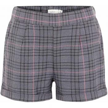 NAME IT NKFOROLINE - Pantalón Corto para niña, Color Gris Gris 128 cm