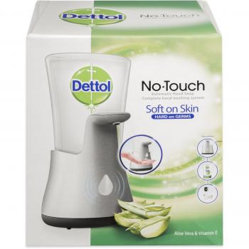Dettol Aloe Vera Touch-Free Soap Dispenser with Moisturizing Refill 250ml
