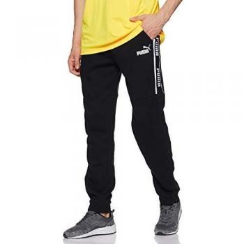 PUMA Amplified Pants FL Chándal, Hombre, Black, L