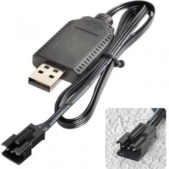 Cargador USB YUNIQUE GREEN-CLEAN-POWER para Baterías LiPo 7.4V 2S | Conector SM-3P | Carga Segura y Versátil | Ligero y Portátil | Compatible con