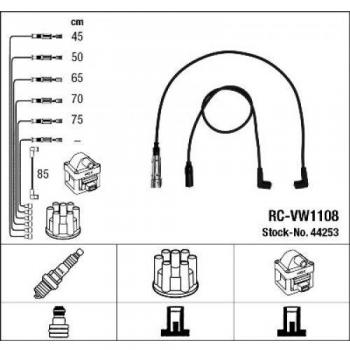 Juego de cables de encendido NGK 44253 para Volkswagen Transporter 4 Bus
