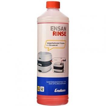 Enders Ensan Blue Liquido wc quimico microbiológico 1 l - Liquido wc caravana para tanques de aguas residuales, aseos portátiles - liquido para wc quimico certificación Blauer Engel #4984