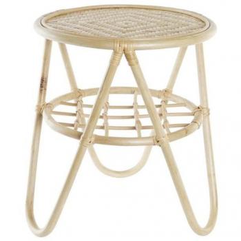 Mesa auxiliar de Bambú Natural DKD Home Decor