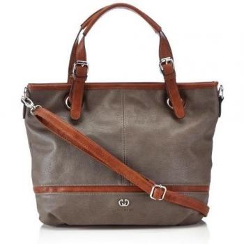 Gerry Weber Springtime Handbag 4080002632 - Bolso con asas para mujer, color marrón, talla 33x27x15 cm