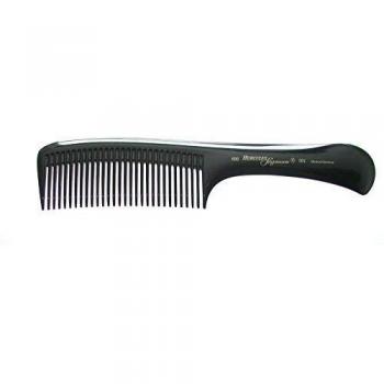 Peine Hercules 696W-591W con Mango, Extra Ancho y Dientes Amplios para Desenredar Suavemente - Tamaño: 9 Pulgadas