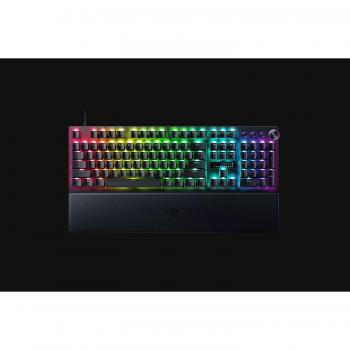 Teclado Gaming Razer Huntsman V3 Pro - Óptico Analógico, USB-C, QWERTZ Alemán, Retroiluminación LED, Con Teclas PBT Doubleshot
