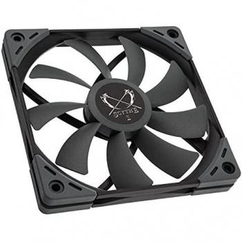 Ventilador Scythe Kaze Flex 120 Slim, 1800 rpm, 120 mm, Gris