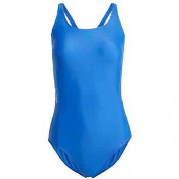 Traje de Baño Adidas Mid 3 Rayas para Mujer Azul Royal