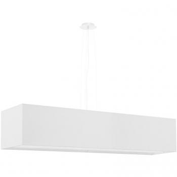 Lámpara suspendida Santa 120 blanco E27