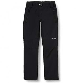 CMP Thermal Softshell Pants, Girls, Pants, 30A1465, Black, 152